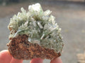 Natural Rare Bladed Barite with Malachite Specimens x 3 From Shangulowé Mine, Congo - Toprock Gemstones and Minerals 