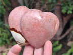 Polished Polychrome Jasper Twin Hearts x 6 From NW Coast, Madagascar - Toprock Gemstones and Minerals 