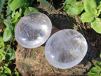 Polished Clear Quartz Crystal Galets x 12 From Madagascar - Toprock Gemstones and Minerals 