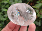 Polished Clear Quartz Crystal Galets x 12 From Madagascar - Toprock Gemstones and Minerals 