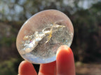 Polished Clear Quartz Crystal Galets x 12 From Madagascar - Toprock Gemstones and Minerals 