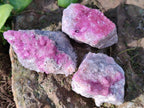 Natural Spherocobaltite Specimens x 24 From Musonoi Mine, Congo - Toprock Gemstones and Minerals 