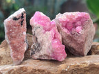 Natural Spherocobaltite Specimens x 24 From Musonoi Mine, Congo - Toprock Gemstones and Minerals 