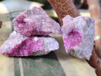 Natural Spherocobaltite Specimens x 24 From Musonoi Mine, Congo - Toprock Gemstones and Minerals 