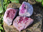 Natural Spherocobaltite Specimens x 24 From Musonoi Mine, Congo - Toprock Gemstones and Minerals 