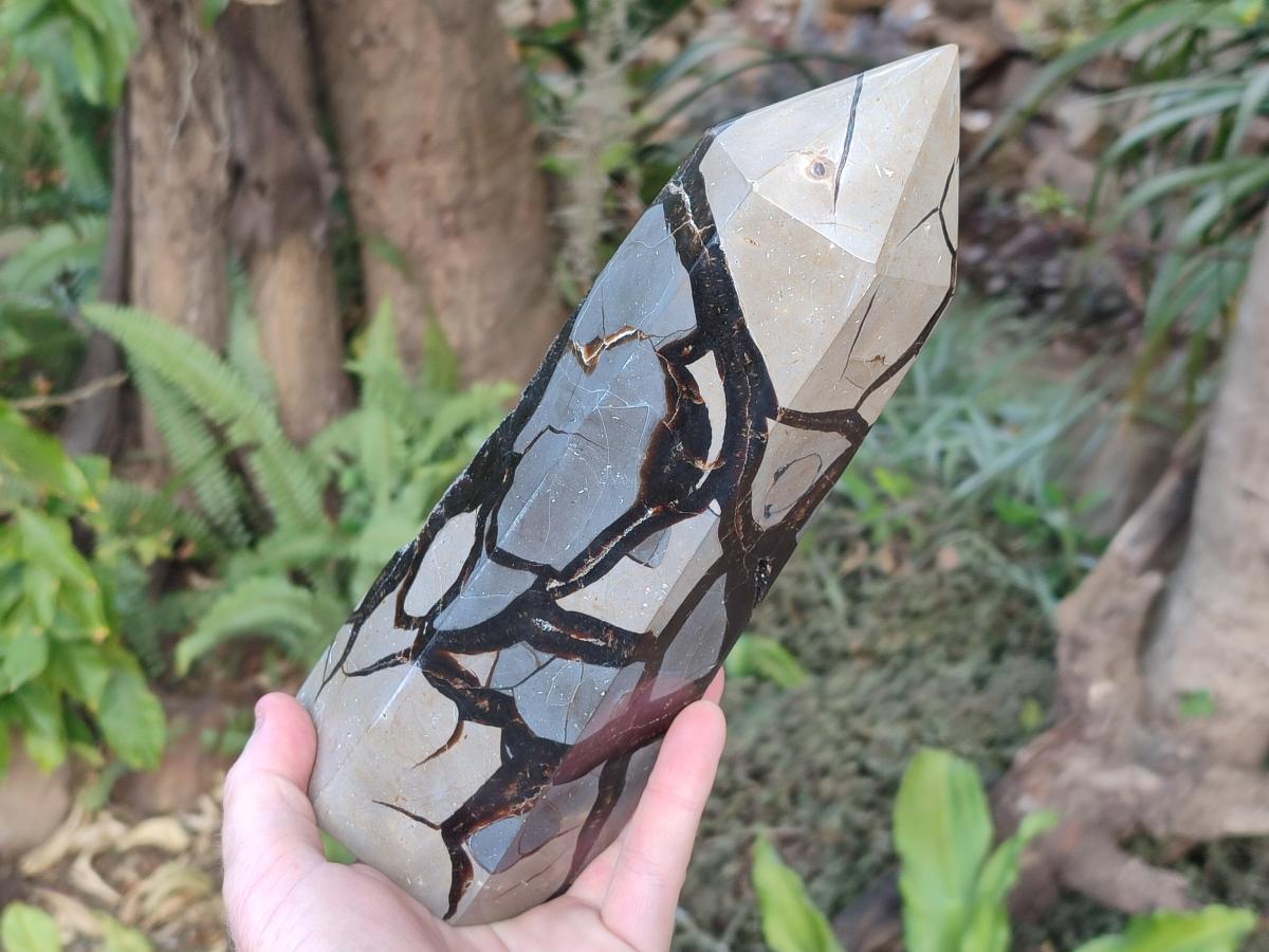 Polished Large Septerye Sauvage "Tower" x 1 From Mahajanga, Madagascar - Toprock Gemstones and Minerals 