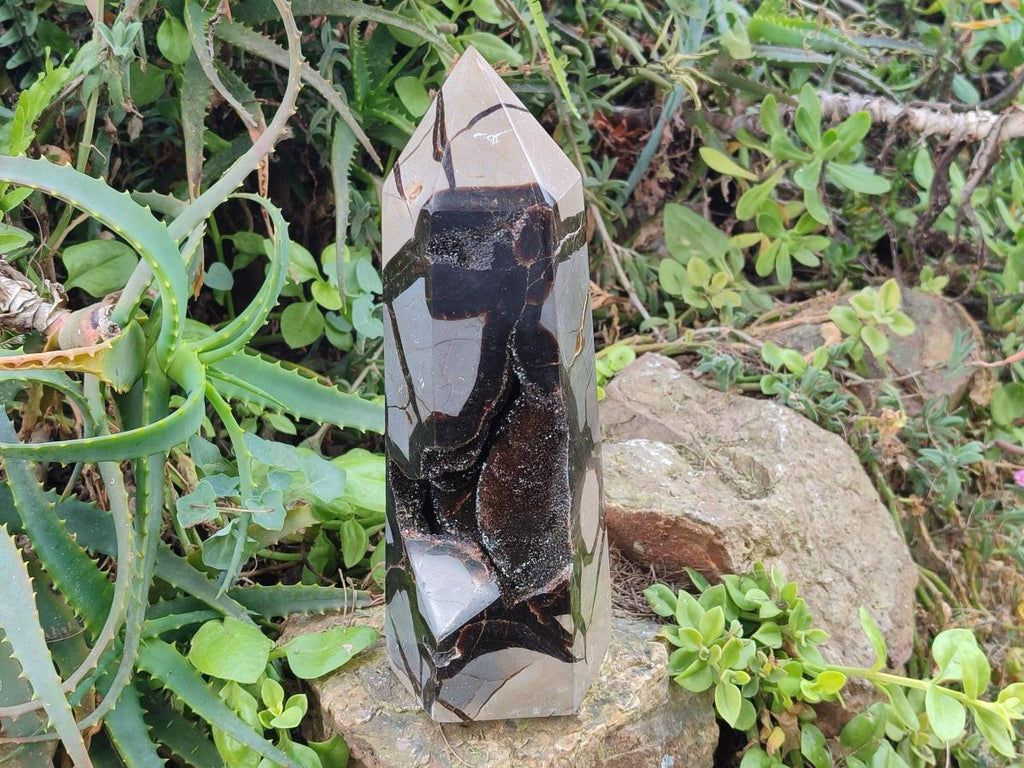 Polished Large Septerye Sauvage "Tower" x 1 From Mahajanga, Madagascar - Toprock Gemstones and Minerals 