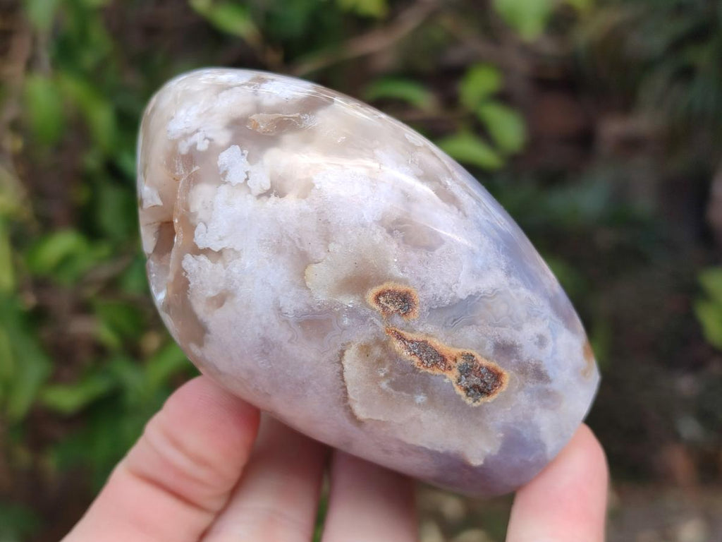 Polished Flower Agate Standing Display Pieces x 6 From Antsahalova, Madagascar - Toprock Gemstones and Minerals 