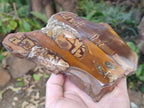 Polished One Side Jupiter Jasper Specimens x 3 From South Africa - Toprock Gemstones and Minerals 