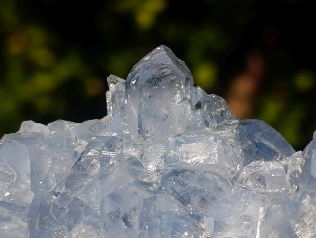 Natural Blue Celestite Specimens x 2 From Sakoany, Madagascar - Toprock Gemstones and Minerals 