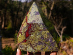 Polished Large Bastite Dragonsblood Stone Display Crystal x 1 From Tshipise, South Africa - Toprock Gemstones and Minerals 