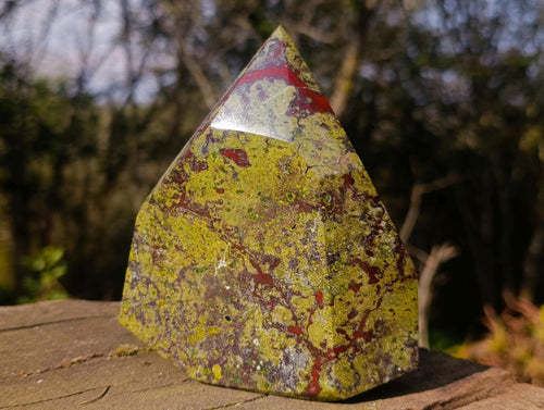 Polished Large Bastite Dragonsblood Stone Display Crystal x 1 From Tshipise, South Africa - Toprock Gemstones and Minerals 