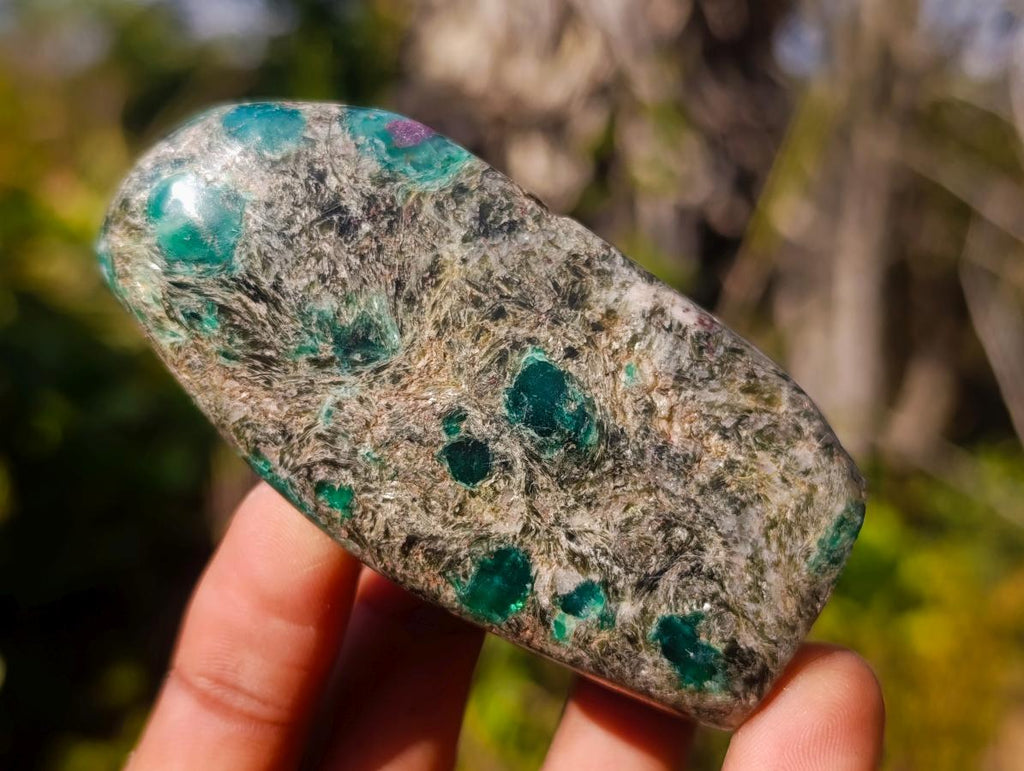 Polished Emerald Mica 'Mutokolite' Standing Display Pieces x 4 From Mutoko, Zimbabwe - Toprock Gemstones and Minerals 