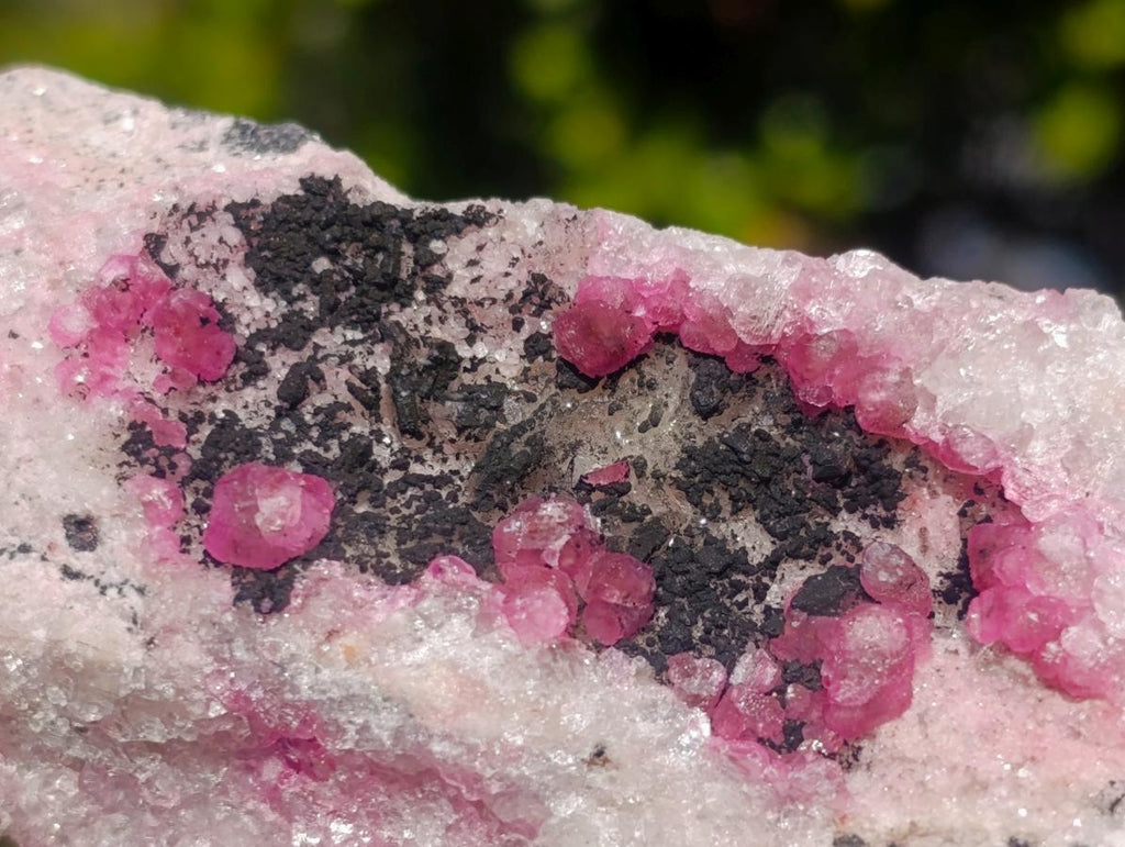 Natural Spherocobaltite Specimens x 3 From Musonoi Mine, Congo - Toprock Gemstones and Minerals 