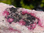 Natural Spherocobaltite Specimens x 3 From Musonoi Mine, Congo - Toprock Gemstones and Minerals 