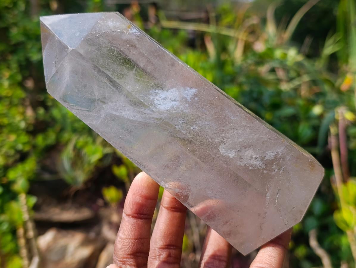 Polished Smokey Quartz Crystals x 3 From Madagascar - Toprock Gemstones and Minerals 