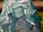 Natural Green Cubic Fluorite Specimens x 6 From Mandrosonoro, Madagascar - Toprock Gemstones and Minerals 