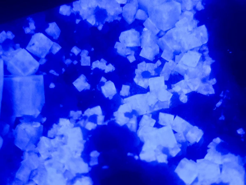 Natural Green Cubic Fluorite Specimens x 6 From Mandrosonoro, Madagascar - Toprock Gemstones and Minerals 