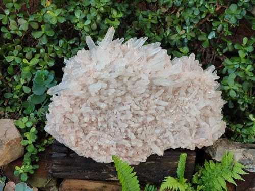 Natural XL Cascading Malagasy Quartz Crystal Cluster x 1 From Madagascar - Toprock Gemstones and Minerals 