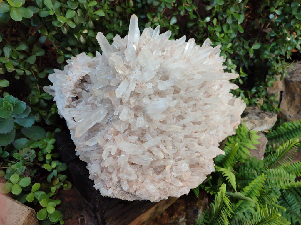 Natural XL Cascading Malagasy Quartz Crystal Cluster x 1 From Madagascar - Toprock Gemstones and Minerals 
