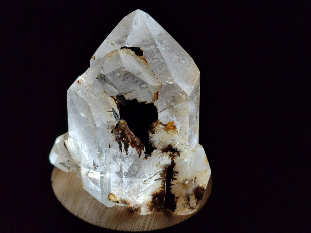 Polished Quartz Crystals with Inclusions x 4 From Madagascar - Toprock Gemstones and Minerals 