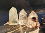 Polished Quartz Crystals with Inclusions x 4 From Madagascar - Toprock Gemstones and Minerals 