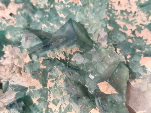 Natural Large Green Cubic Fluorite Specimen x 1 From Mandrosonoro, Madagascar - Toprock Gemstones and Minerals 