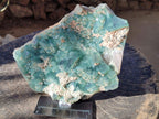 Natural Large Green Cubic Fluorite Specimen x 1 From Mandrosonoro, Madagascar - Toprock Gemstones and Minerals 
