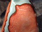 Polished Large Polychrome Jasper Standing Display Piece x 1 From NW Coast, Madagascar - Toprock Gemstones and Minerals 