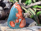 Polished Large Polychrome Jasper Standing Display Piece x 1 From NW Coast, Madagascar - Toprock Gemstones and Minerals 