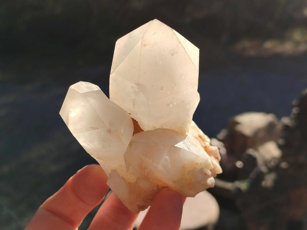 Natural Malagasy Quartz Crystals x 6 From Madagascar - Toprock Gemstones and Minerals 