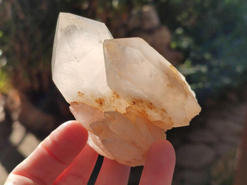 Natural Malagasy Quartz Crystals x 6 From Madagascar - Toprock Gemstones and Minerals 
