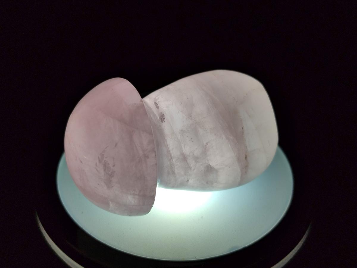 Polished Gemmy Rose Quartz Mushrooms x 24 From Madagascar - Toprock Gemstones and Minerals 