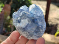 Natural Blue Celestite Specimens x 35 From Sakoany, Madagascar - Toprock Gemstones and Minerals 