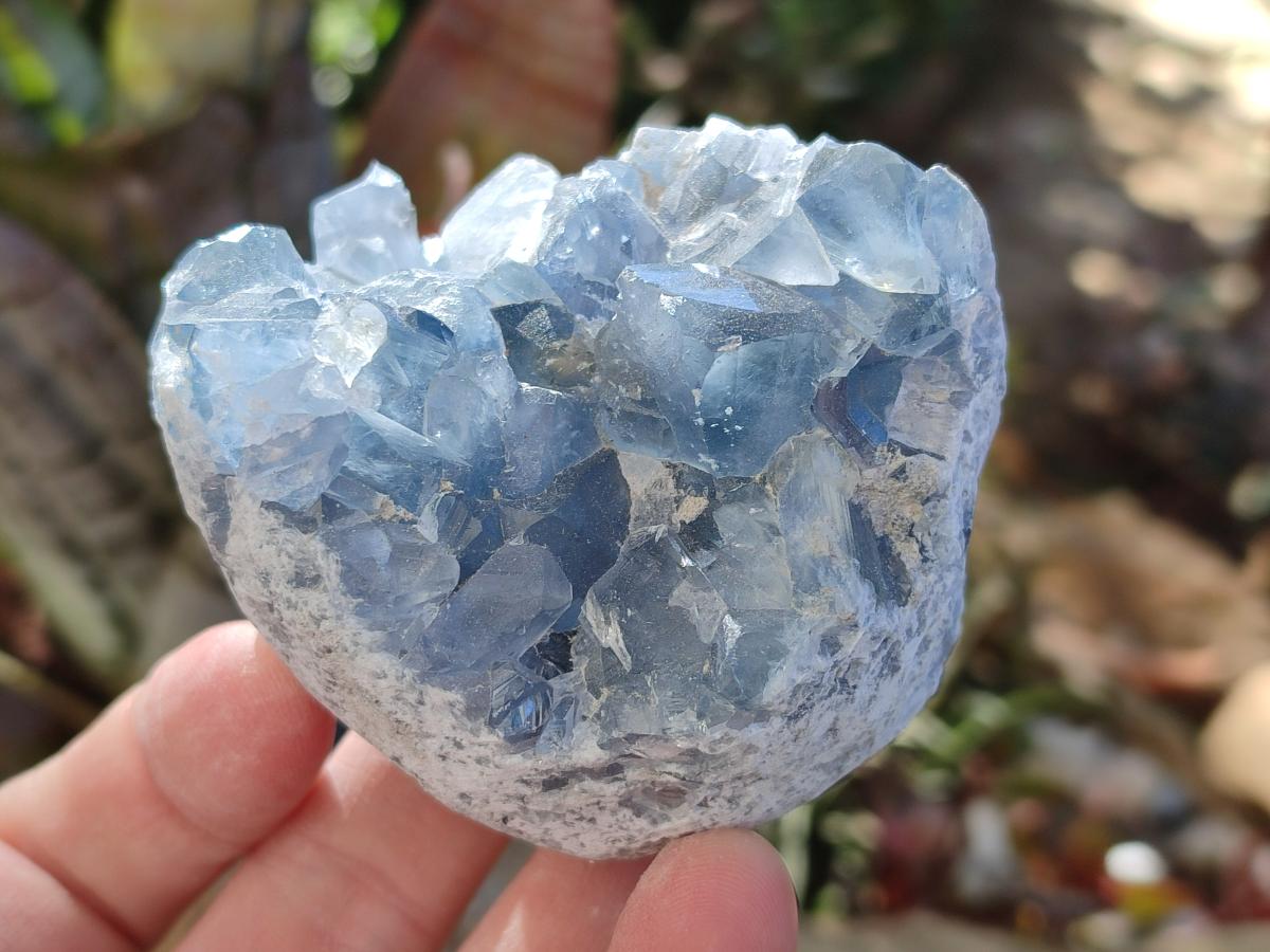 Natural Blue Celestite Specimens x 35 From Sakoany, Madagascar - Toprock Gemstones and Minerals 