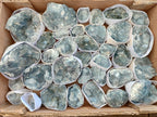 Natural Blue Celestite Specimens x 35 From Sakoany, Madagascar