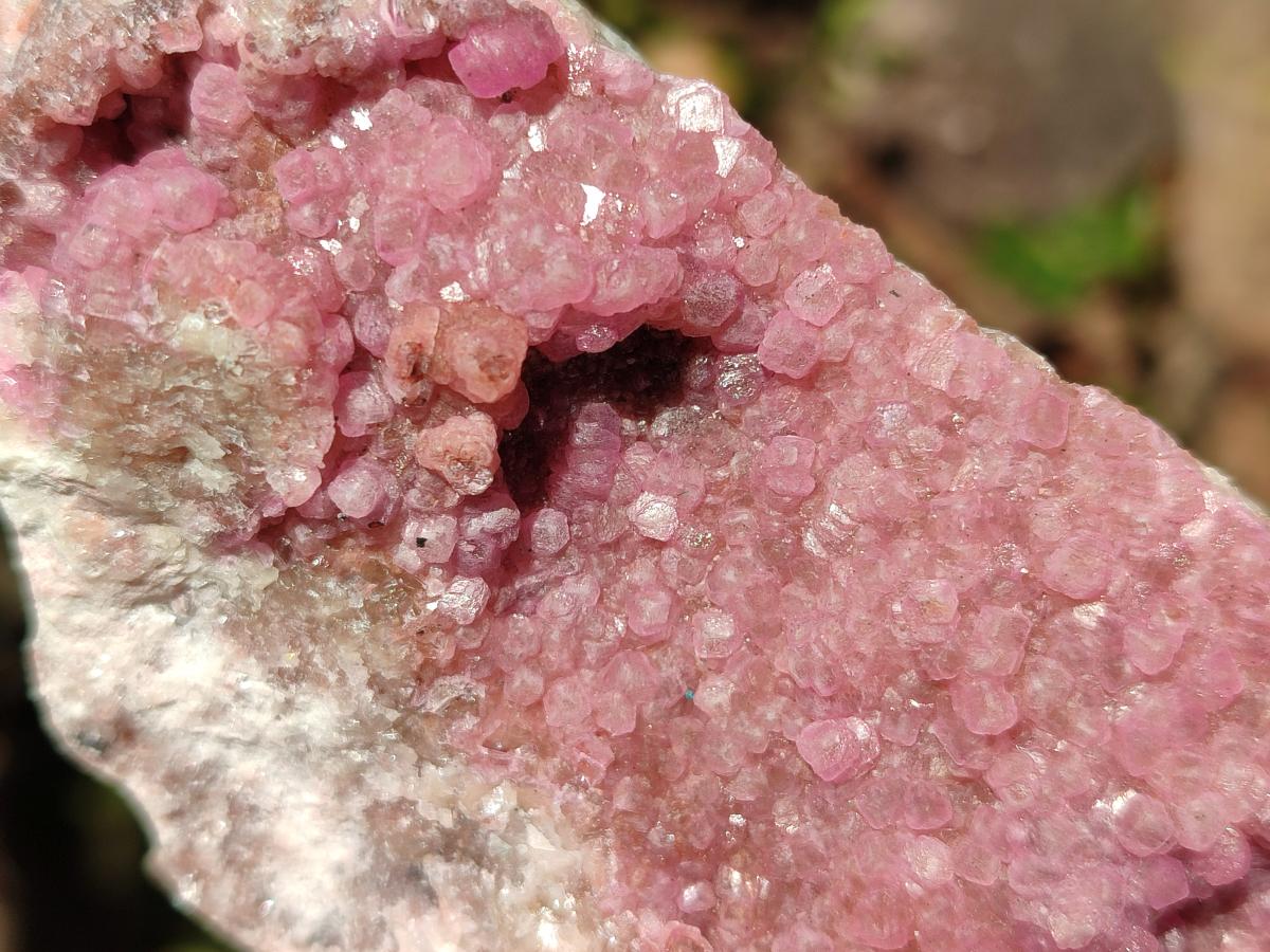 Natural Spherocobaltite Specimens x 2 From Musonoi Mine, Congo - Toprock Gemstones and Minerals 