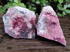 Natural Spherocobaltite Specimens x 2 From Musonoi Mine, Congo - Toprock Gemstones and Minerals 
