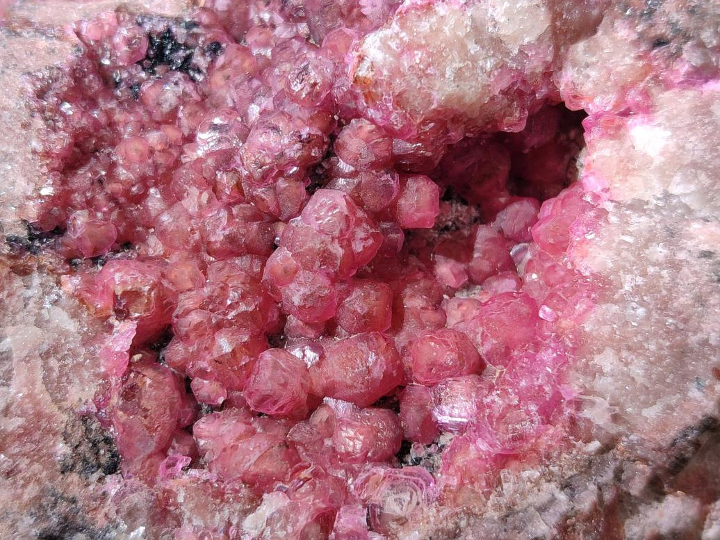 Natural Spherocobaltite Specimens x 2 From Musonoi Mine, Congo - Toprock Gemstones and Minerals 
