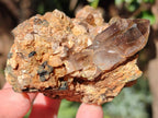 Natural Smokey Quartz Specimens with Associated Minerals x 6 From Mulanje, Malawi - Toprock Gemstones and Minerals 