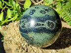 Polished Large Stromatolite "Kambaba Jasper" Sphere x 1 From Katsepy, Madagascar - Toprock Gemstones and Minerals 