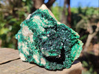 Natural Crystalline Malachite Specimens x 3 From Tenke Fungurume, Congo - Toprock Gemstones and Minerals 