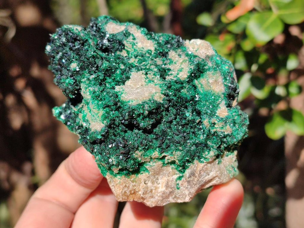 Natural Crystalline Malachite Specimens x 3 From Tenke Fungurume, Congo - Toprock Gemstones and Minerals 