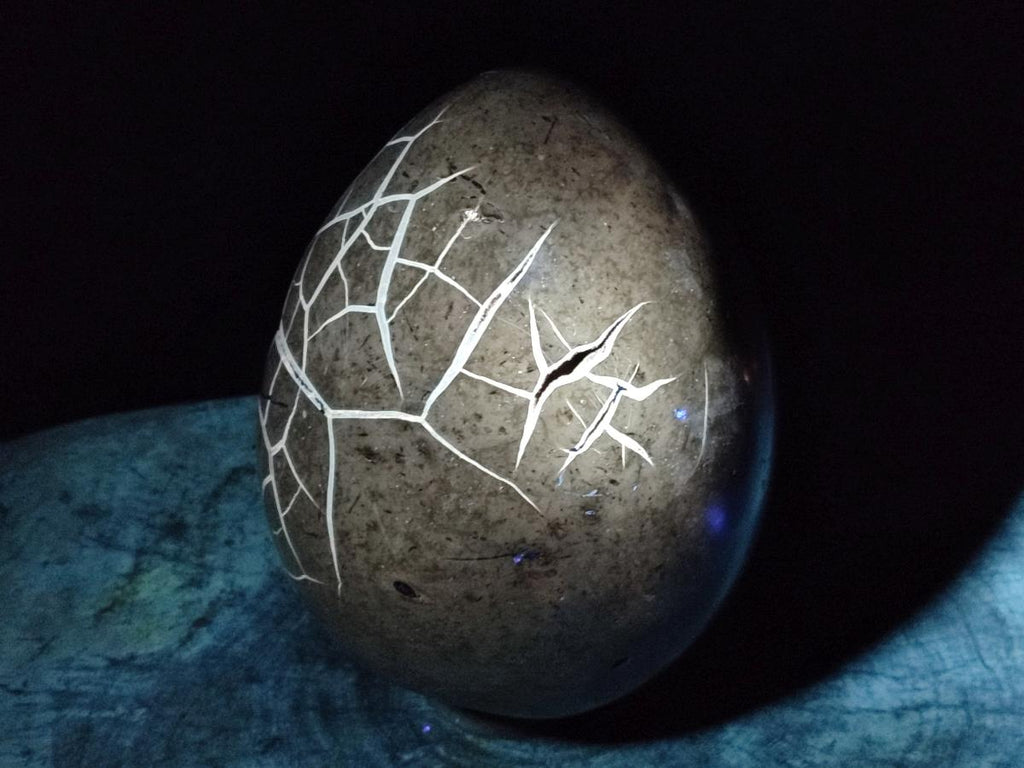Polished XL Septerye Sauvage "Dragons Egg" Geode x 1 From Mahajanga, Madagascar - Toprock Gemstones and Minerals 