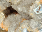 Polished XL Banded Agate Geode x 1 From Madagascar - Toprock Gemstones and Minerals 