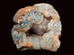 Polished XL Banded Agate Geode x 1 From Madagascar - Toprock Gemstones and Minerals 