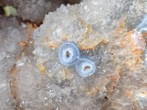 Polished XL Banded Agate Geode x 1 From Madagascar - Toprock Gemstones and Minerals 