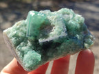 Natural Green Cubic Fluorite Specimens x 6 From Mandrosonoro, Madagascar - Toprock Gemstones and Minerals 
