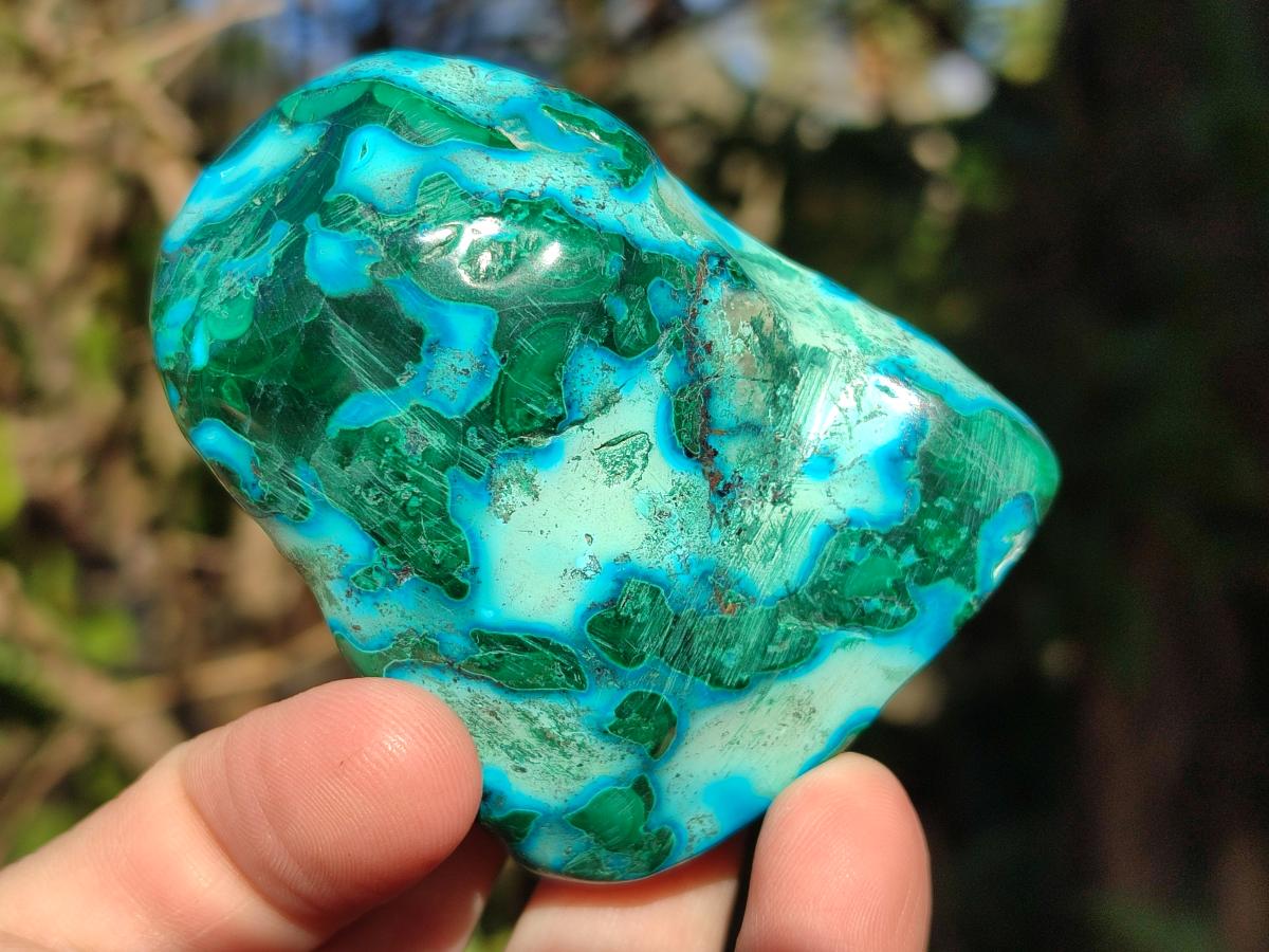 Polished Malacolla Free Forms x 6 From Kulukuluku, Congo - Toprock Gemstones and Minerals 