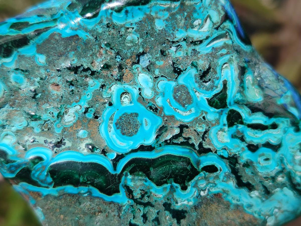Polished Malacolla Free Forms x 6 From Kulukuluku, Congo - Toprock Gemstones and Minerals 